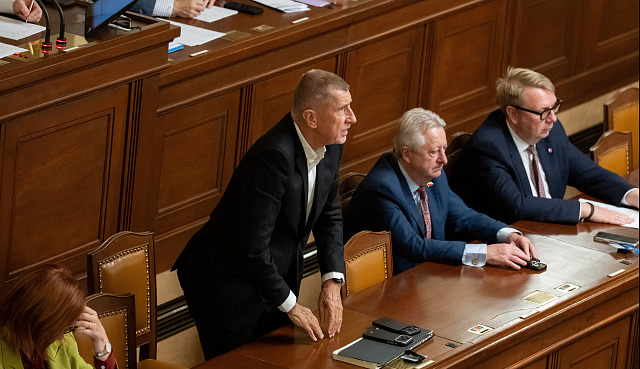 V Poslanecké sněmovně se konala  mimořádná schůze před hlasováním o nedůvěře...