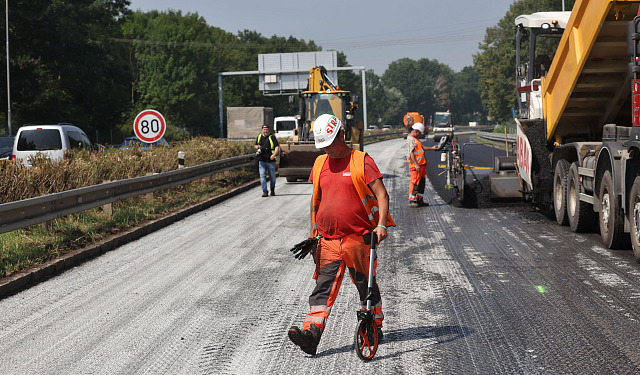 Oprava šestikilometrového úseku velmi frekventované Rudné ulice v Ostravě. ŘSD...
