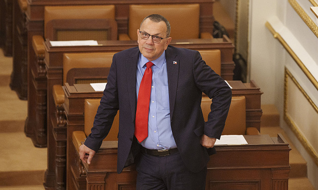 Ustavující schůze Poslanecké sněmovny. Jaroslav Foldyna (SPD). (5. listopadu...