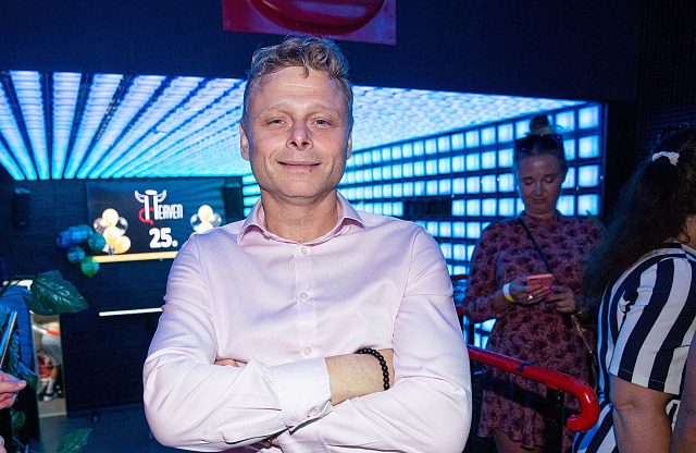 Jarek Šimek alias Shimi na oslavě 25. narozenin klubu Heaven