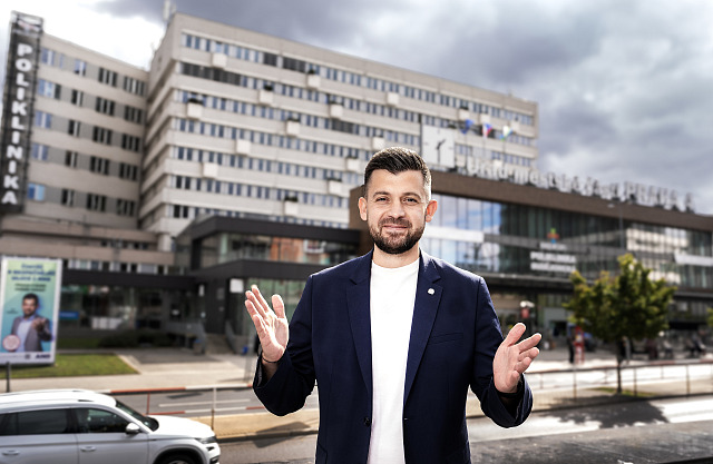 Jan Hušbauer, pražský lídr hnutí ANO. (21. 9. 2026)