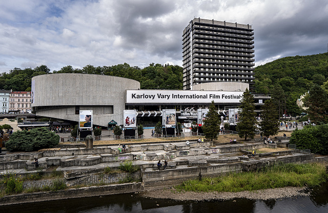 Hotel Thermal během festivalu (8. července 2025)
