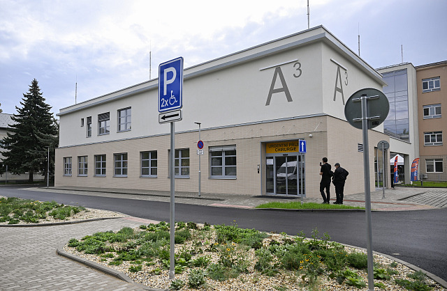 Otevření nové přístavby budovy A s urgentním příjmem by kroměřížské nemocnici...