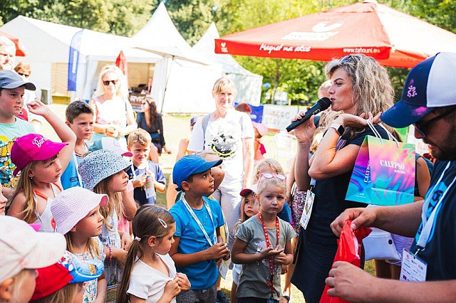 Sportovní park děti každoročně nadchne.