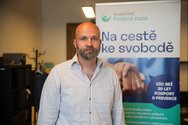 David Bezdomnikov, oblastní ředitel společnosti Podané ruce pro Olomoucký a...