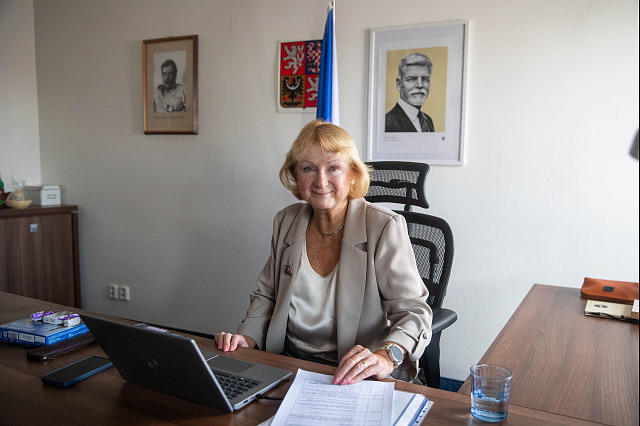 Senátorka za Přerovsko Jitka Seitlová.