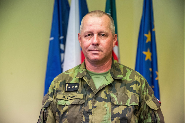 Miroslav Vybíhal, nový velitel sedmé mechanizované brigády.
