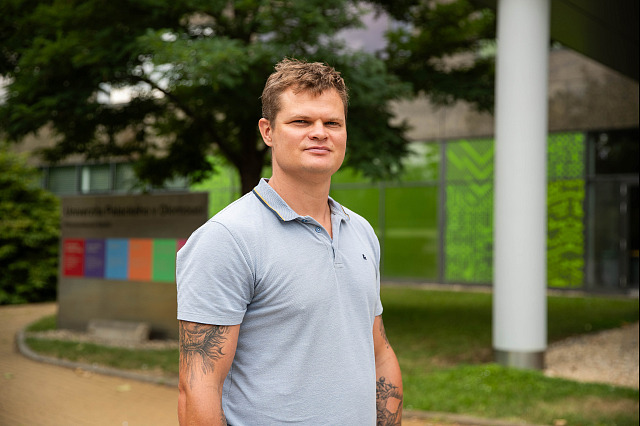 Bioklimatolog Michal Lehnert z Přírodovědecké fakulty Univerzity Palackého v...