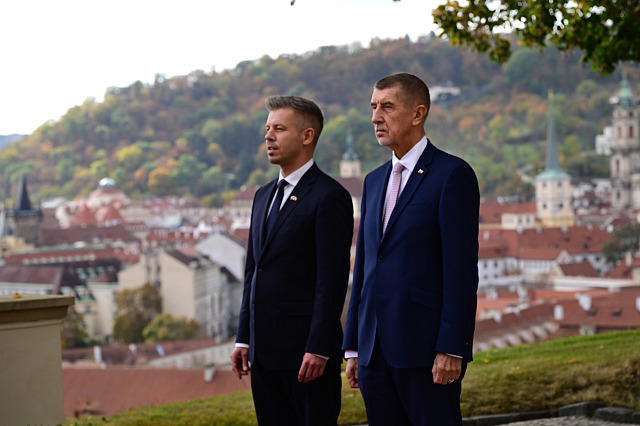 Česko-maďarské mezivládní konzultace za účasti premiérů Andreje Babiše (ANO) a...