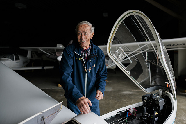 Pilot Gustav Vrbacký v roce 2026