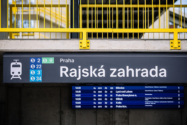 Stanice Praha-Rajská zahrada