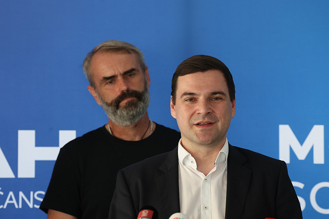 Robert Šlachta a Petr Macinka (10. července 2024)