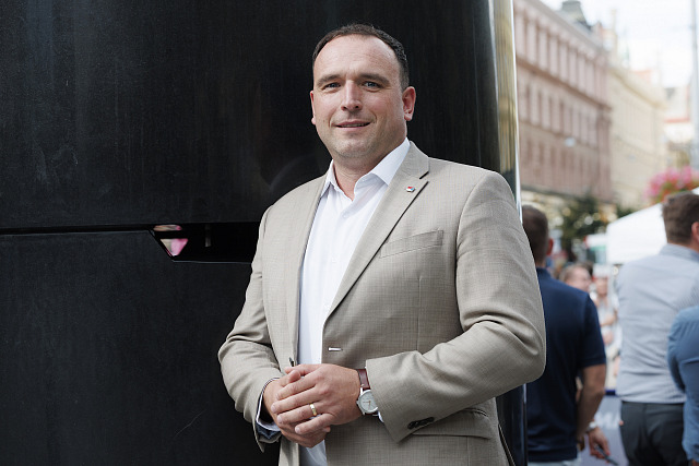 Lídr hnutí ANO v Brně v komunálních volbách 2026 Václav Trojan