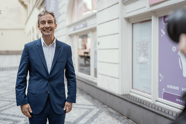 Volební štáb ODS v Praze. Na snímku Tomáš Portlík.. (10. října 2026)