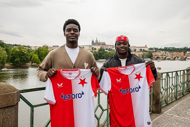 Ange N’Guessan a Toumani Diakité, posily Slavie