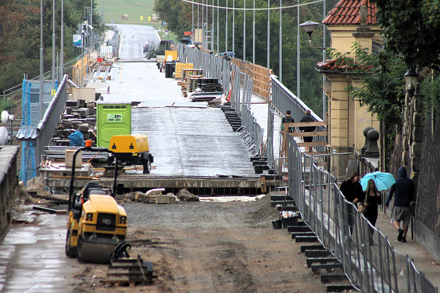 Oprava Špindlerova mostu v Roudnici nad Labem (září 2026)