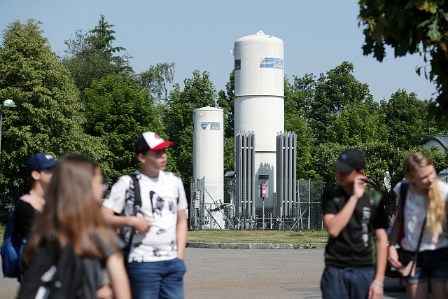Hosovská úpravna vody v Jihlavě mívá vždy v červnu na konci školní výuky dny...