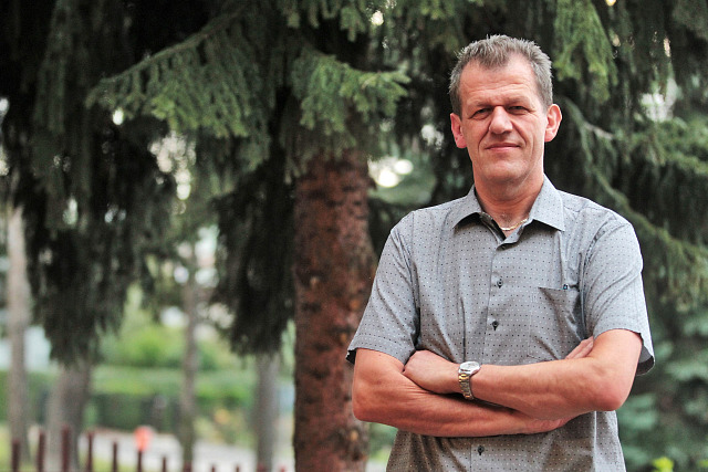 Miroslav Plevný (STAN), vítěz prvního kola senátních voleb na Chebsku.