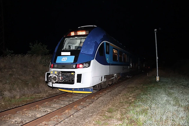 Bezpečnostní systém generální stop zastavil na Písecku vlak, který...