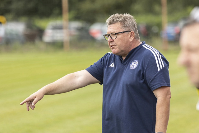 Trenér SK Kladno Zdeněk Hašek.