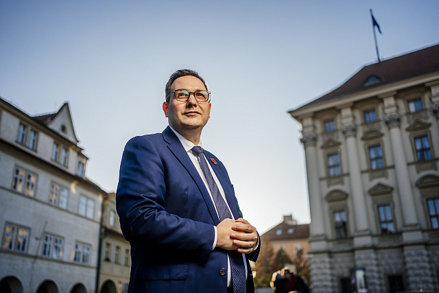Končící ministr zahraničí Jan Lipavský (6. listopadu 2025)