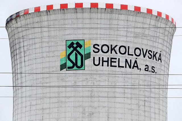 Zpracovatelská část společnosti Sokolovská uhelná ve Vřesové