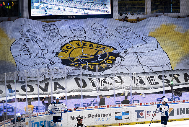 Litvínov, 16. 9. 2026. Verva Litvínov - Kometa Brno, hokejová extraliga. Kotel...