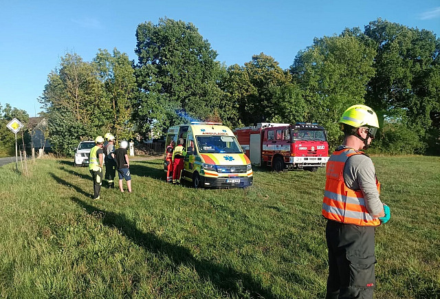 V obci Lipnice u Spáleného Poříčí na Plzeňsku se vážně popálila holčička...