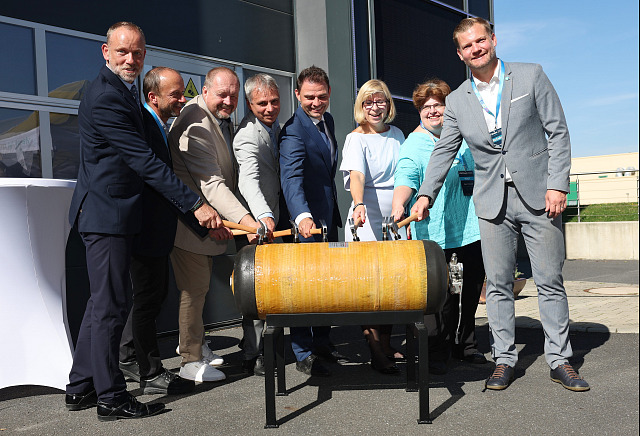 VŠB–Technická univerzita Ostrava zahájila výstavbu nového vodíkového výzkumného...