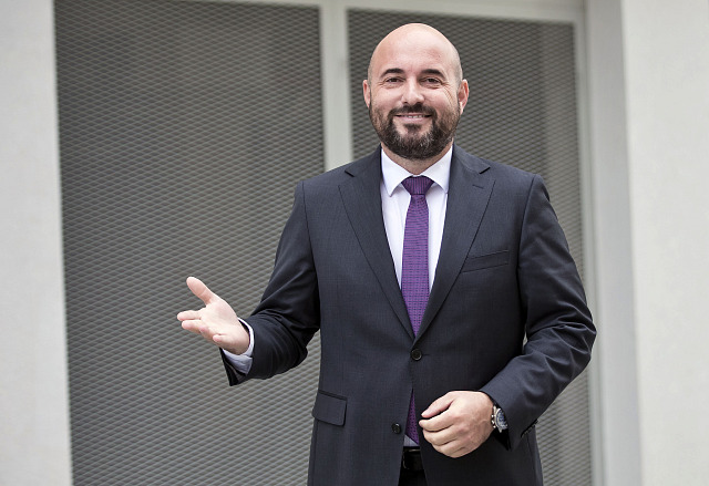 Primátor města Plzně Roman Zarzycký z ANO. (2. října 2026)