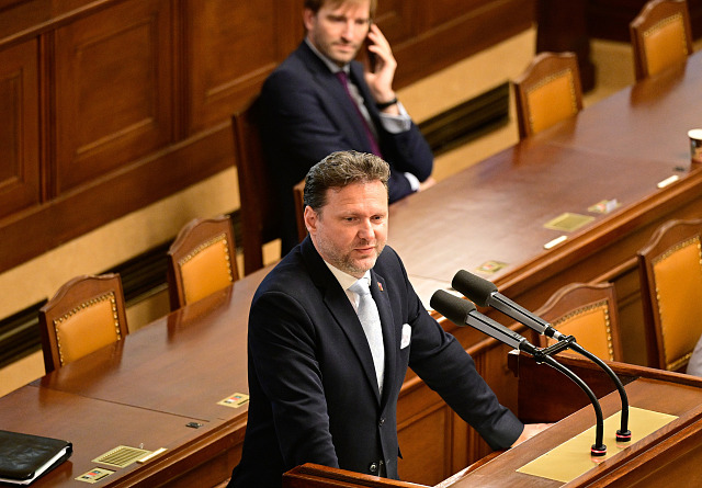 Schůze Sněmovny, 3. července 2026, Praha. Radek Vondráček (ANO).