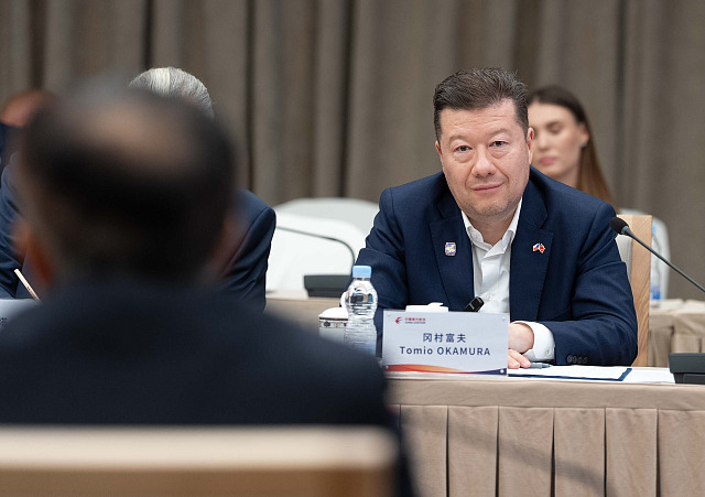 Předseda Sněmovny Tomio Okamura (SPD) během své cesty v Číně navštívil sídlo...