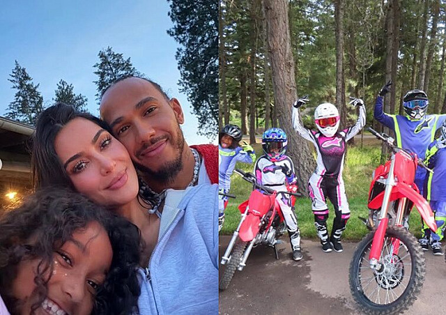 Kim Kardashianová dala na Instagram fotky z dovolené u jezera v Idaho, kterou...