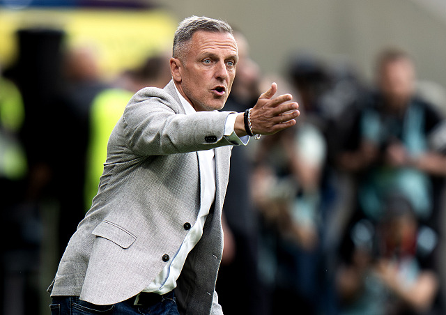 Jablonecký trenér Luboš Kozel ve finále MOL Cupu.