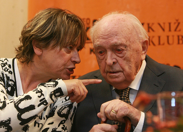 Jitka Němcová a Otakar Vávra (3. března 2011)