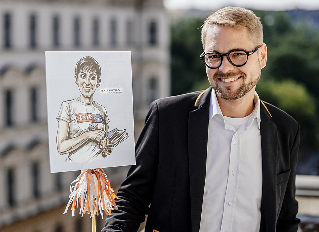 Předseda TOP 09 Matěj Ondřej Havel. (15. září 2026)