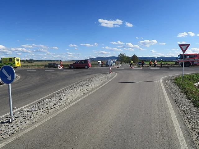 Na novém přivaděči k dálnici D3 od Krumlova se za měsíc staly už čtyři nehody.