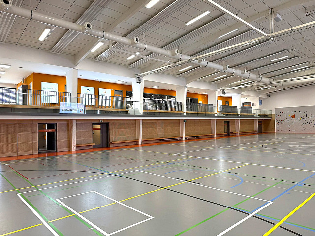 V Dačicích otevřeli multisportovní halu.