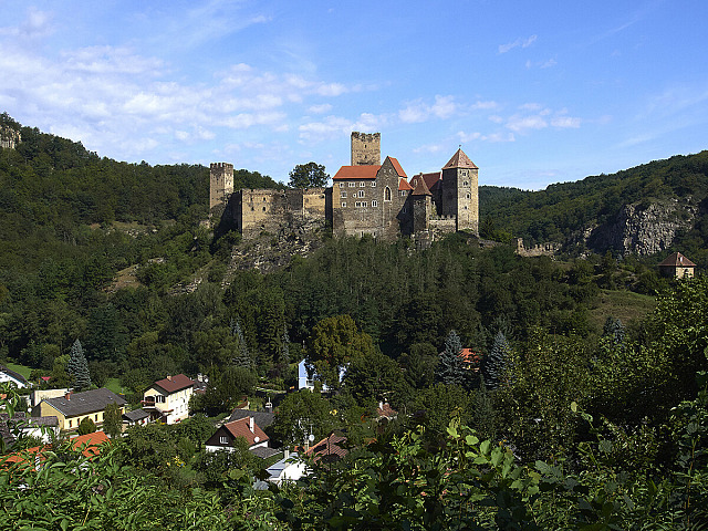 Letos je hrad Hardegg v rakouském Podyjí otevřený pouze na 16 dnů v roce.