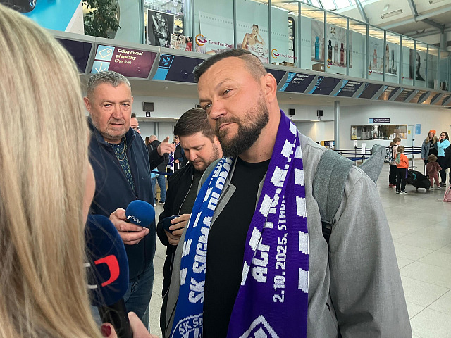 Tomáš Ujfaluši odlétá Sigmu podpořit na zápas Evropské konferenční ligy do...