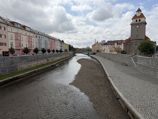 Vyschlá řekna Morava. (15. července 2026)