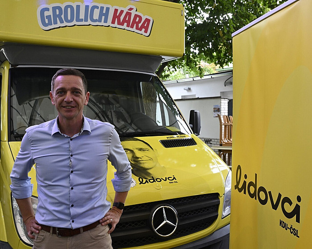 Zahájení horké volební kampaně „Naděje začíná u vás“ strany KDU-ČSL na...