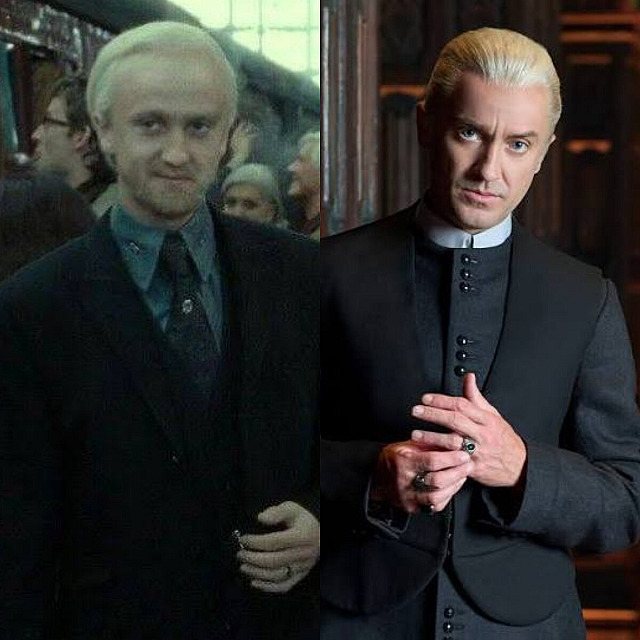 Tom Felton ve filmu Harry Potter a Relikvie smrti - část 2 (2011) a v...