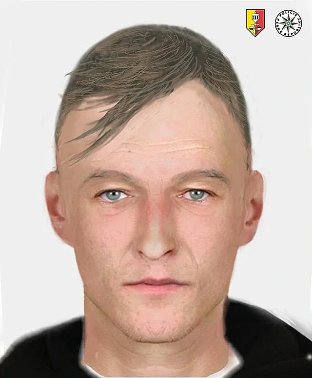 Podobizna muže, který začátkem října v Praze 14 napadl seniorku. (26. října...