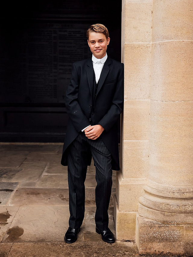 Princ George na škole Eton College (8. září 2026)
